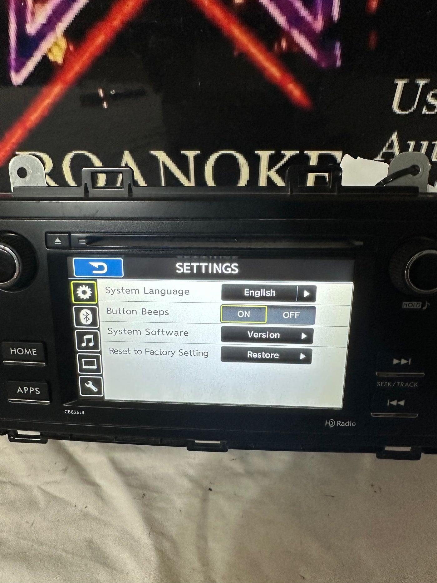 SUBARU LEGACY OUTBACK HD Radio CD Player Display OEM 2017 PLEASE READ