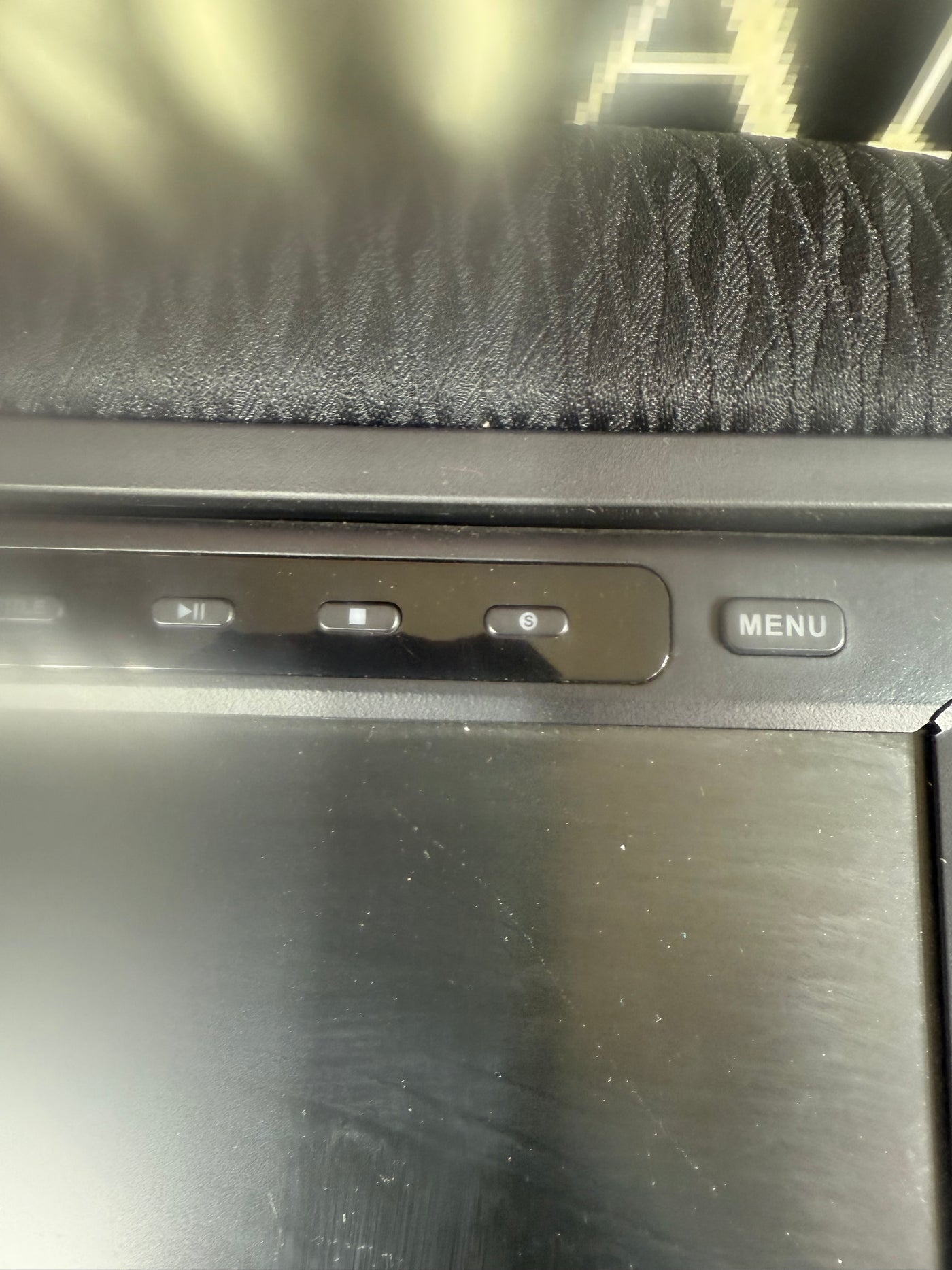 2013 Subaru Legacy Outback Headrest Head Rest Front Driver & Passenger W/ DVD Player OEM
