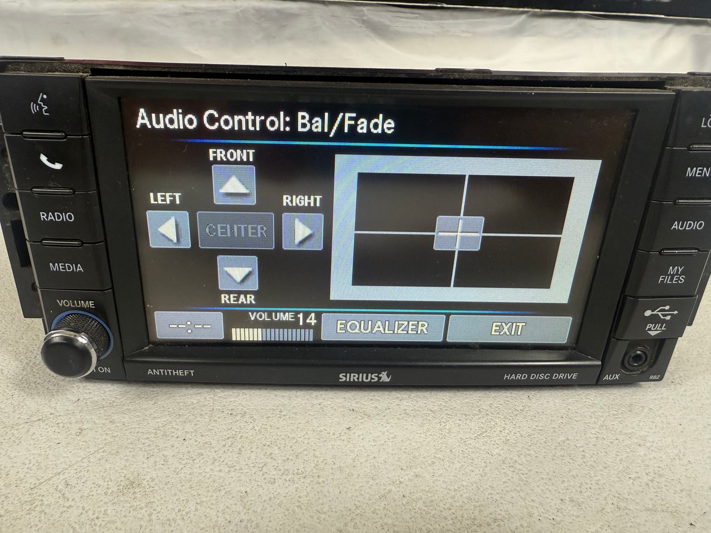 Jeep Dodge Chrysler MyGig CD DVD Radio High RBZ Wrangler Caravan Ram UCONNECT
