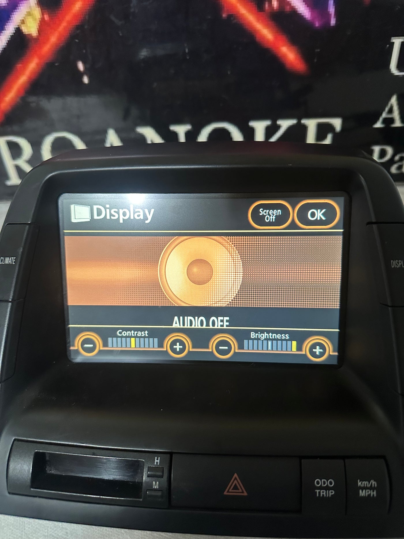 2006-2009 Toyota Prius Radio Info Screen Display With Rear Cam 86110-47230