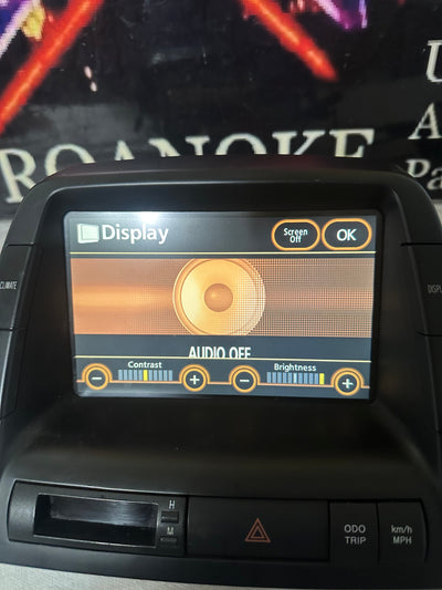 2006-2009 Toyota Prius Radio Info Screen Display With Rear Cam 86110-47230
