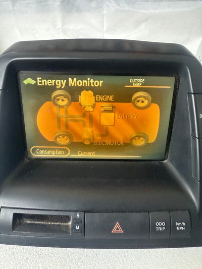 06-09 Toyota Prius MFD Display Screen Info Monitor OEM 86110-47210 No Nav Tested