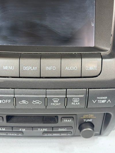 Lexus GX470 2003-2005 Multi Display Navigation screen 86111-60120 OEM