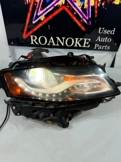2009- 2012 Audi A4 S4 HID Xenon RH Right Passenger Side Headlight Assembly W bracket OEM