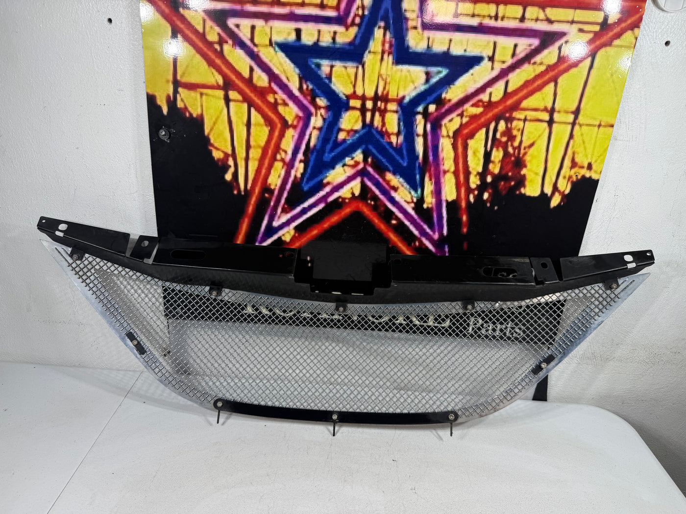 Fits 2011-2016 Hyundai Sonata E&G Classics Fine Mesh Chrome Upper Grille Grill