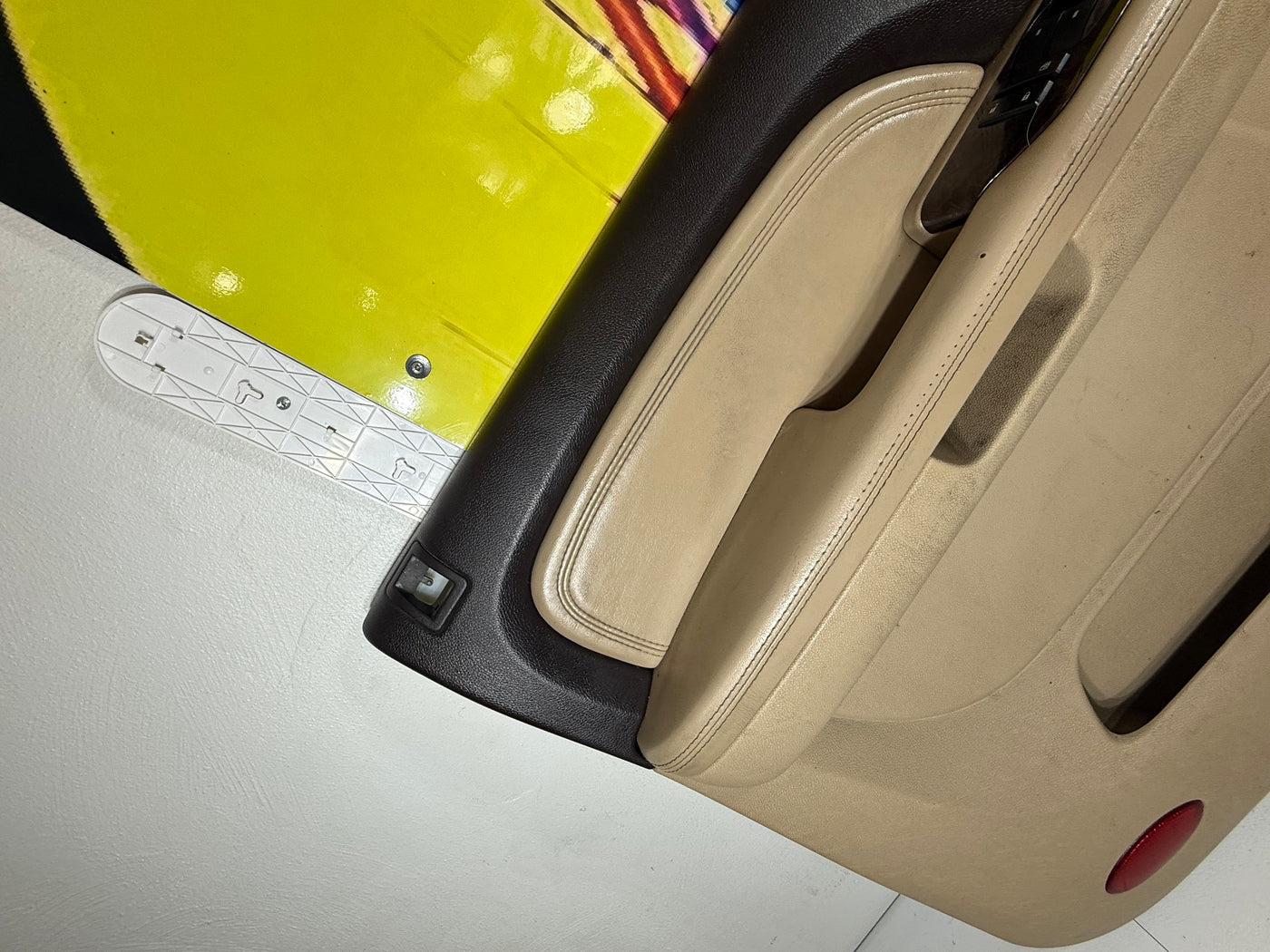 07-09 Chevy Silverado GMC SIERRA Right Passenger Front Door Trim Panel OEM