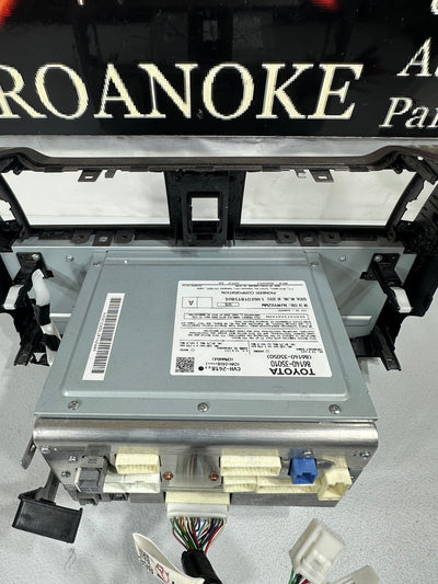 10 11 12 13 TOYOTA 4RUNNER OEM Factory AM FM RADIO Info Display CD Player P10121