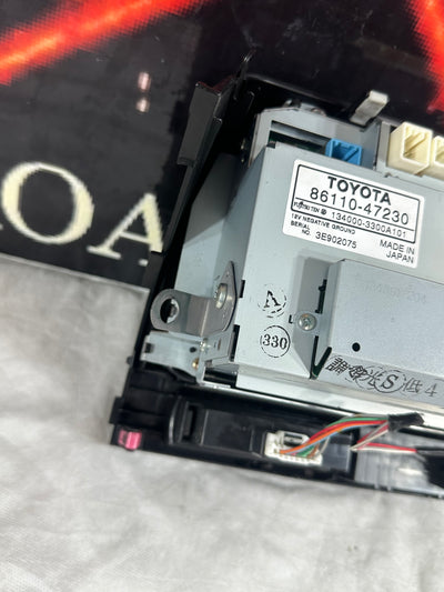 2006-2009 Toyota Prius Radio Info Screen Display With Rear Cam 86110-47230