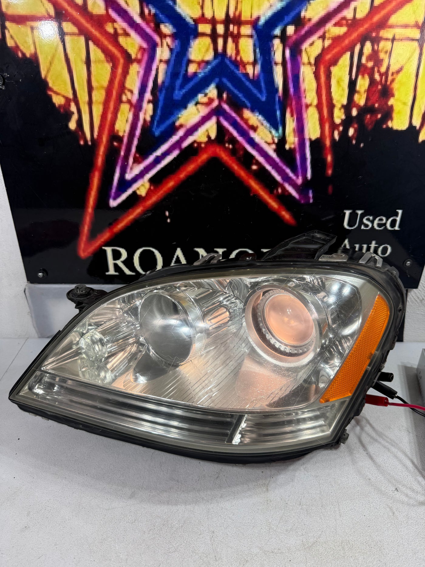 06-08 Mercedes ML500 W164 OEM Left LH Driver Side Headlight Lamp Bi-Xenon OEM