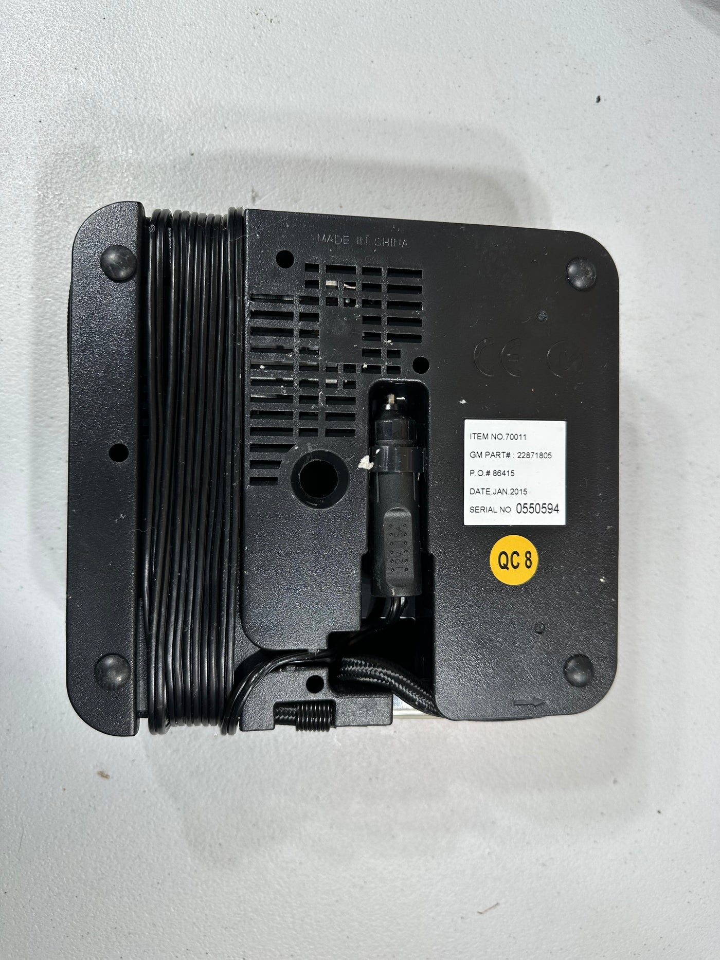 OEM Genuine GM Emergency Flat Tire Sealer/Compressor GM Part #22871805