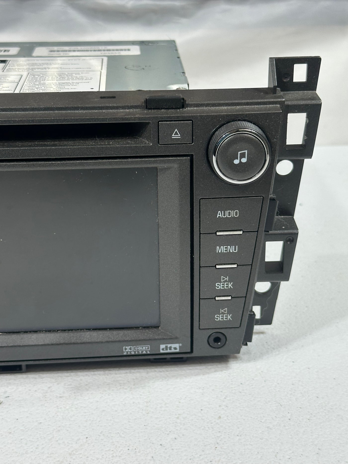 07 08 Cadillac SRX Radio Cd Dvd Gps Navigation  15932202 OEM