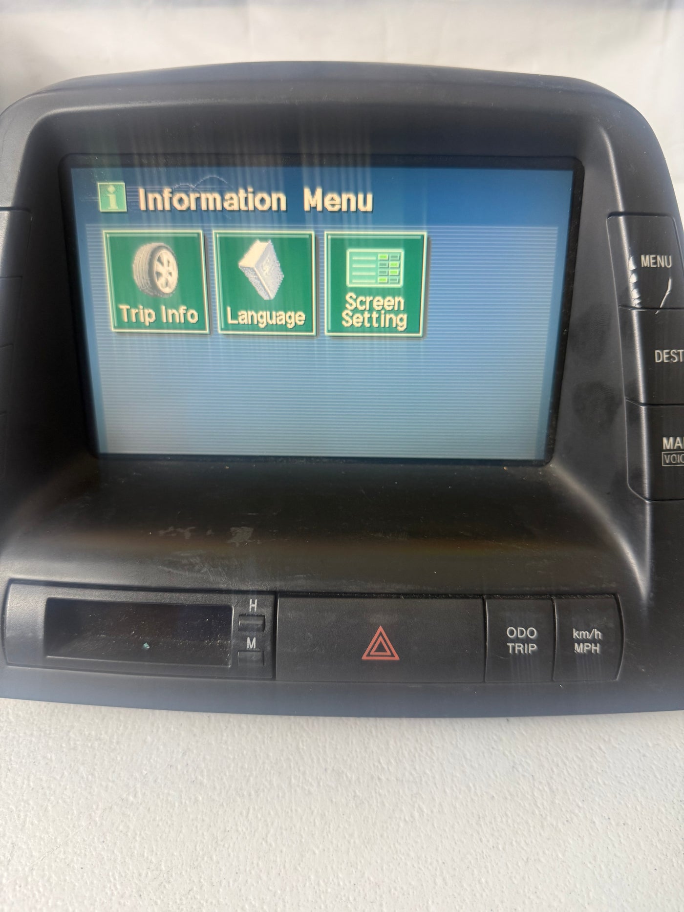 04 - 05 TOYOTA PRIUS NAVIGATION GPS RADIO DISPLAY SCREEN MFD 86110-47071 OEM