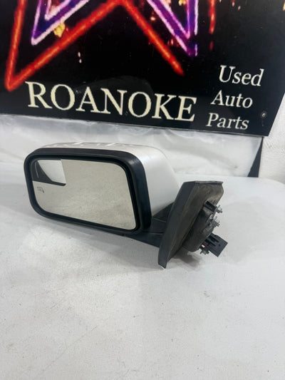 07 - 10 Ford Edge Left Driver Side Mirror White Platinum Heated OEM