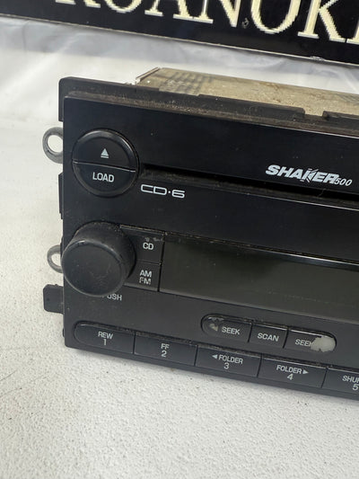 2008-09 FORD MUSTANG SHAKER RADIO STEREO HEAD UNIT CD PLAYER MP3 8R3T-18C815-GE