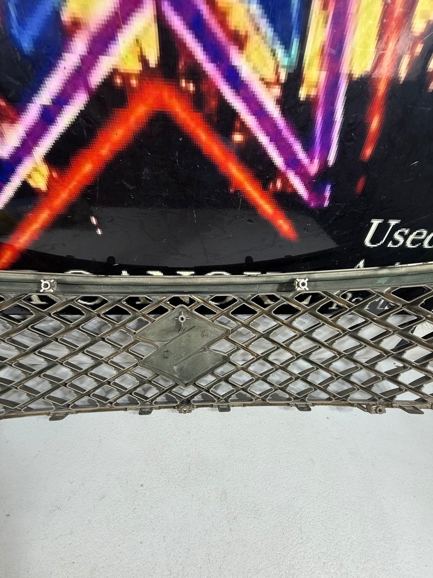 2010-2013 suzuki kizashi chrome front bumper upper grille assembly OEM