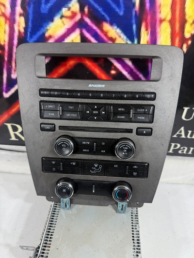 2010 2012 Mustang Shaker Audio Radio Control Panel Receiver Small Display TESTED