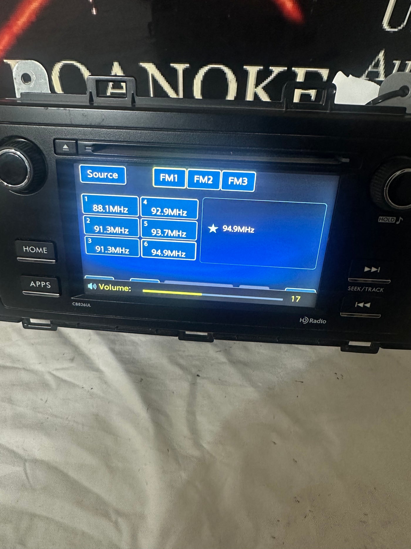 SUBARU LEGACY OUTBACK HD Radio CD Player Display OEM 2017 PLEASE READ