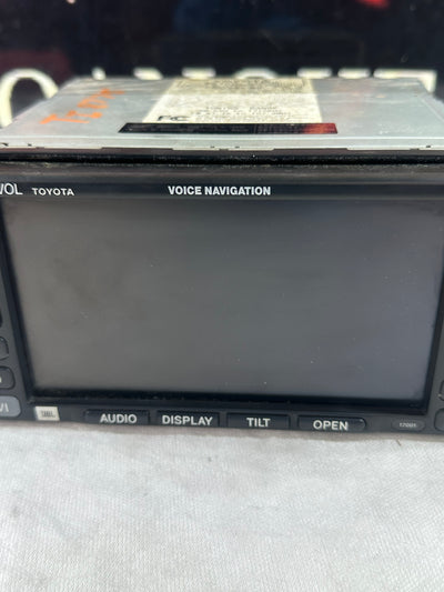 2002-2004 Toyota Camry GPS Navigation Display Screen 17001 OEM