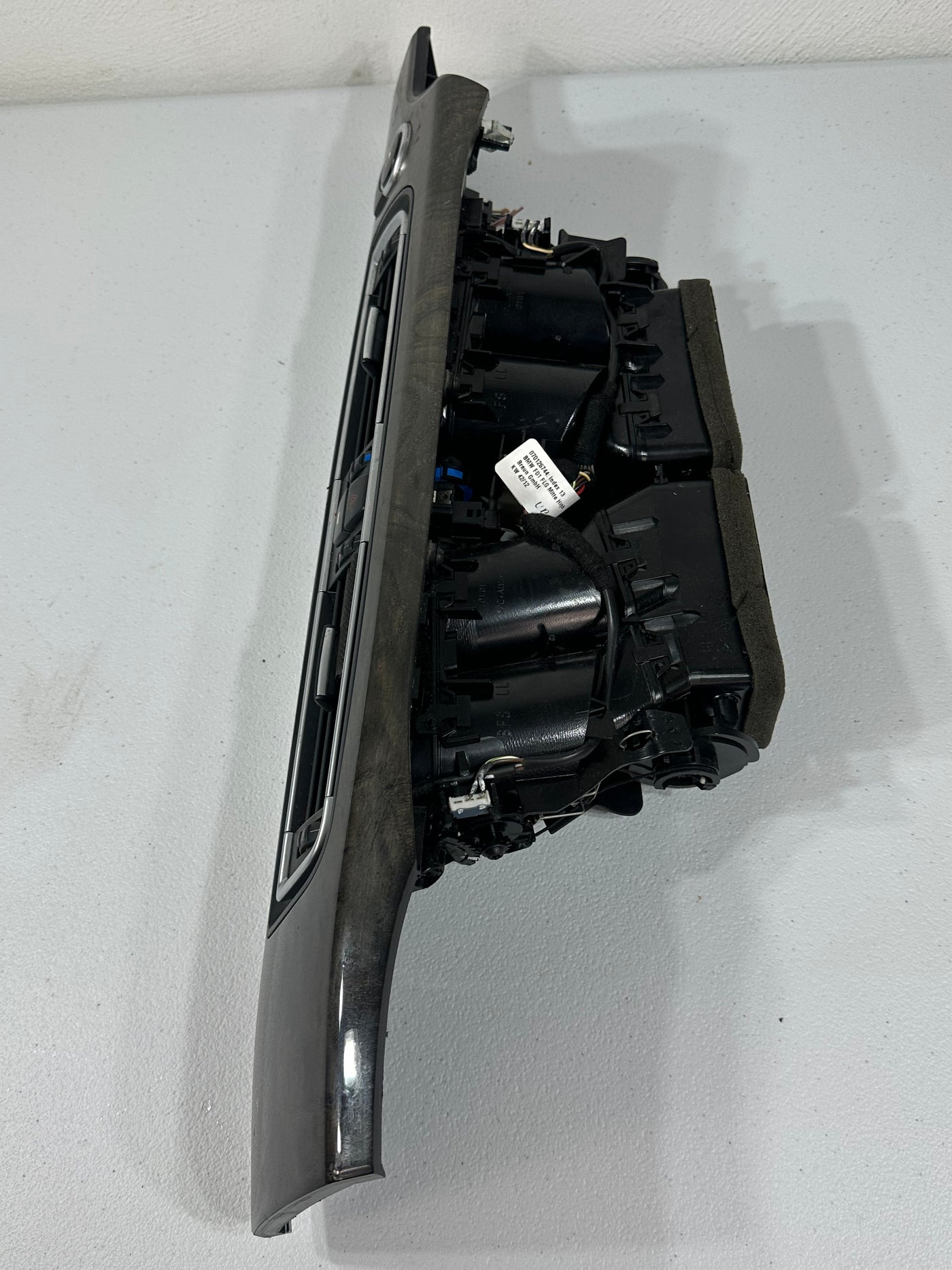 09-15 BMW 750I 740I F01 F02 Center Dash Trim W/ Air Vents OEM Woodgrain OEM