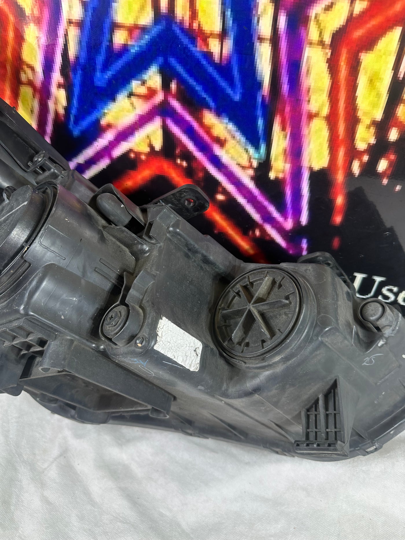 Driver Headlight Korea Built Halogen Fits 13-16 SANTA FE 301732