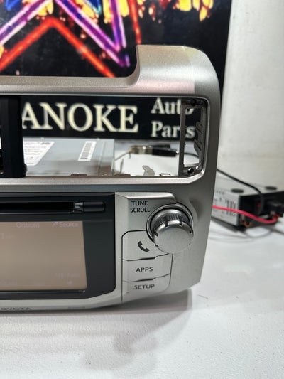 10 11 12 13 TOYOTA 4RUNNER OEM Factory AM FM RADIO Info Display CD Player P10121