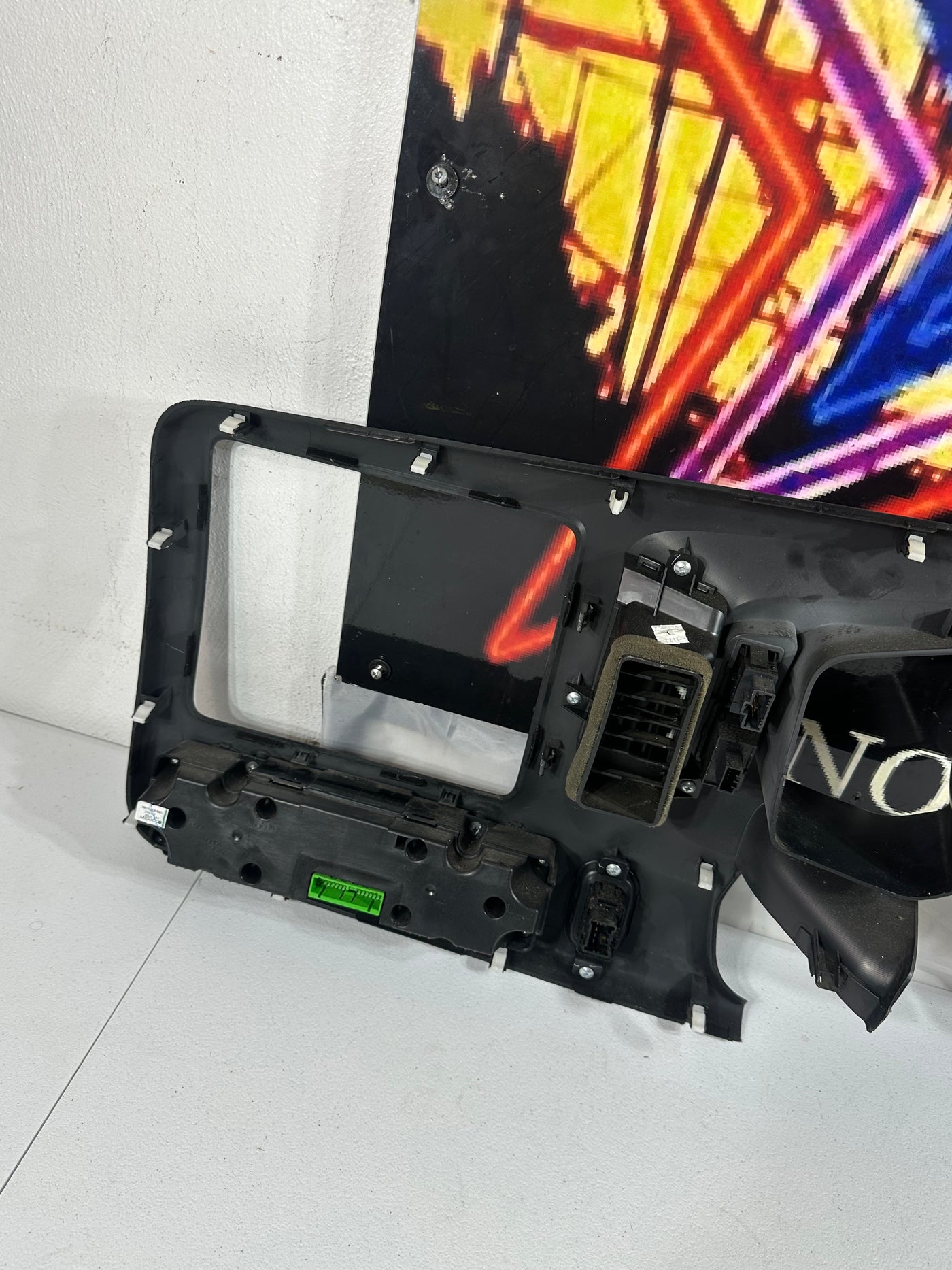 2007 Honda Ridgeline Speedometer/RadioAC Dash Surround Bezel FULLY LOADED OEM