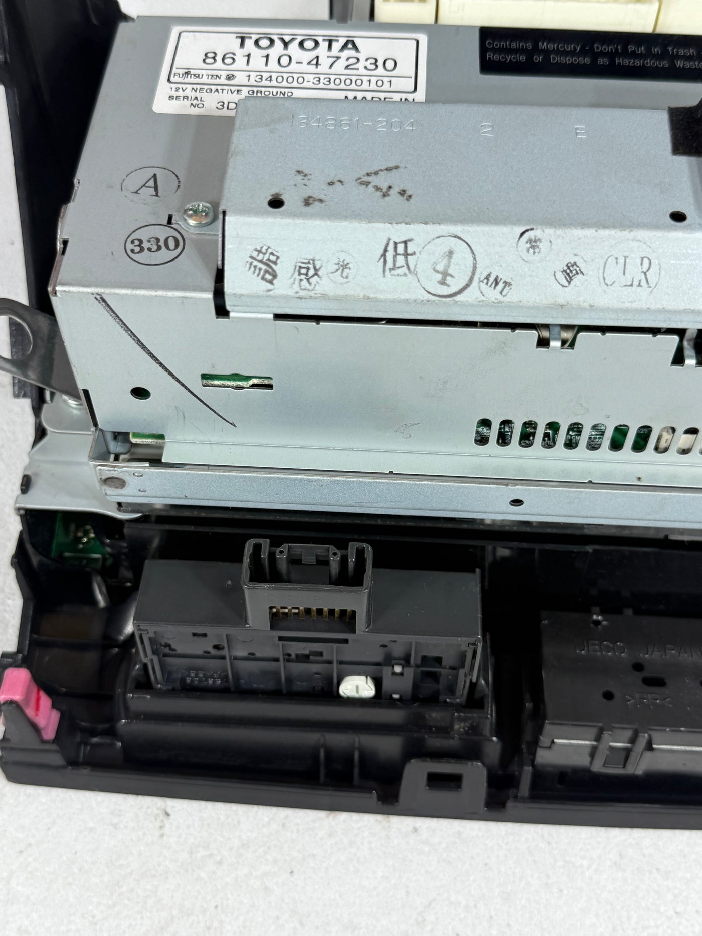 2006-2009 Toyota Prius Information Display Screen (6 Speaker) OEM 86110-47230