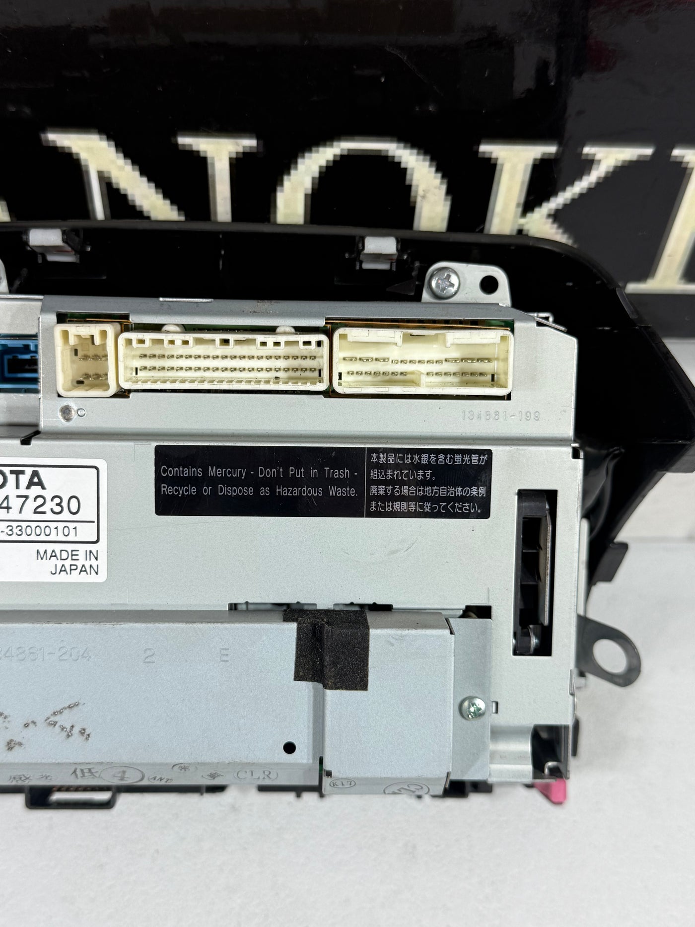 2006-2009 Toyota Prius Information Display Screen (6 Speaker) OEM 86110-47230