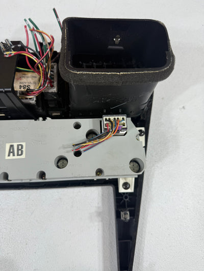 1998-2002 Honda Accord 2 DOORS Front radio Center Dash Bezel With Climate Control OEM