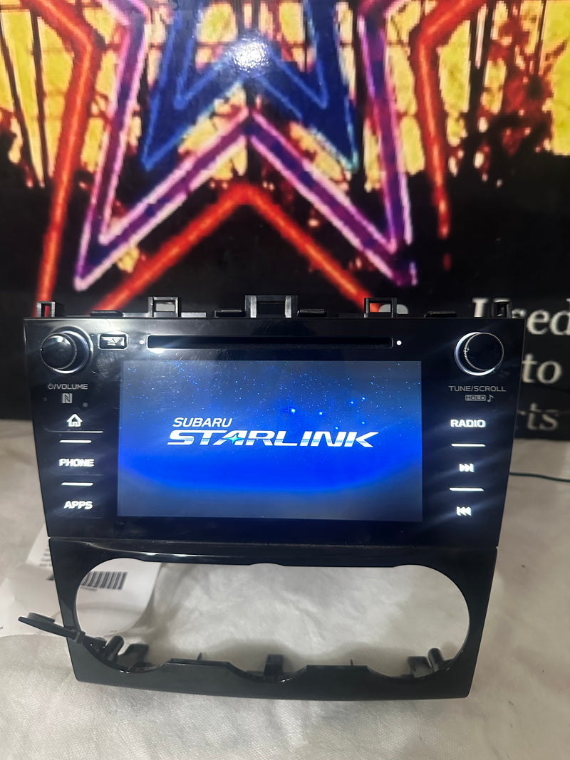 2021 Subaru WRX Radio Receiver & Display 86431VA680 OEM