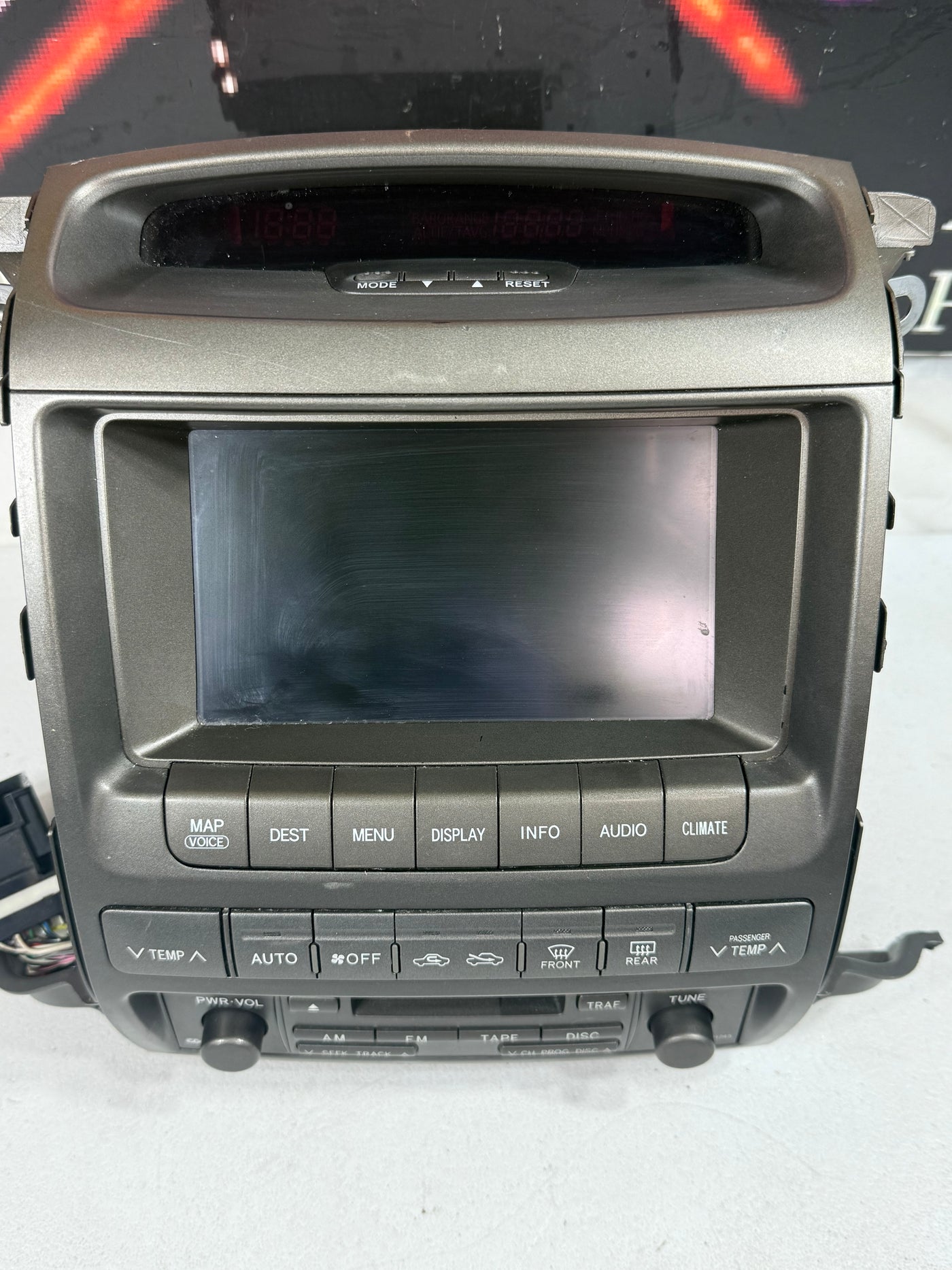 Lexus GX470 2003-2005 Multi Display Navigation screen 86111-60120 OEM