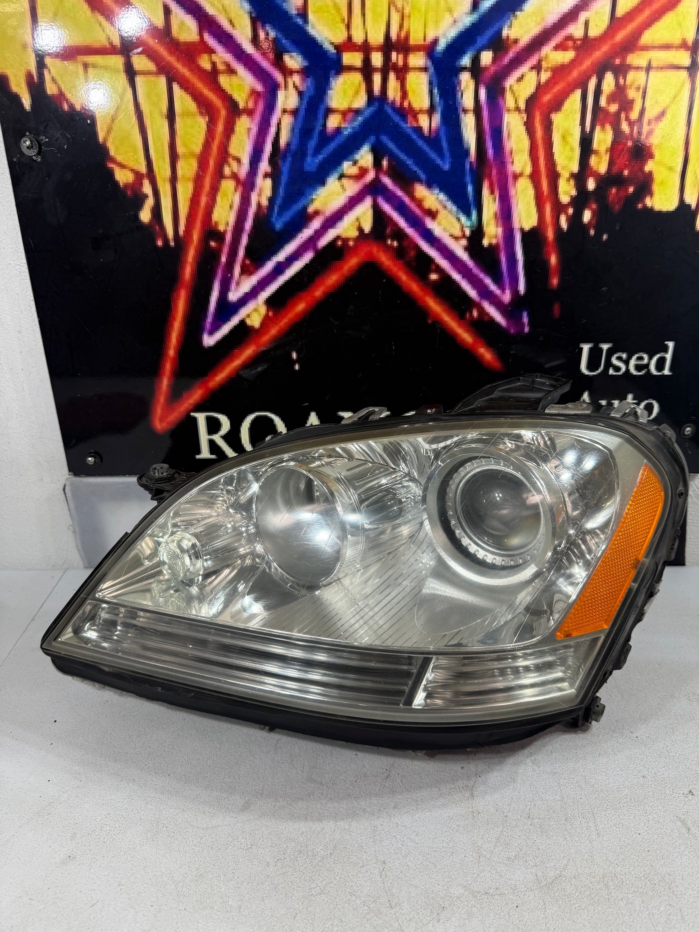 06-08 Mercedes ML500 W164 OEM Left LH Driver Side Headlight Lamp Bi-Xenon OEM