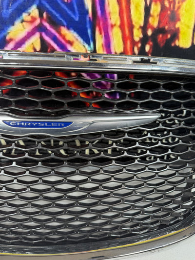 15-23 Chrysler 300 Front UPPER Bumper Grille Grill Honeycomb Mesh Chrome OEM