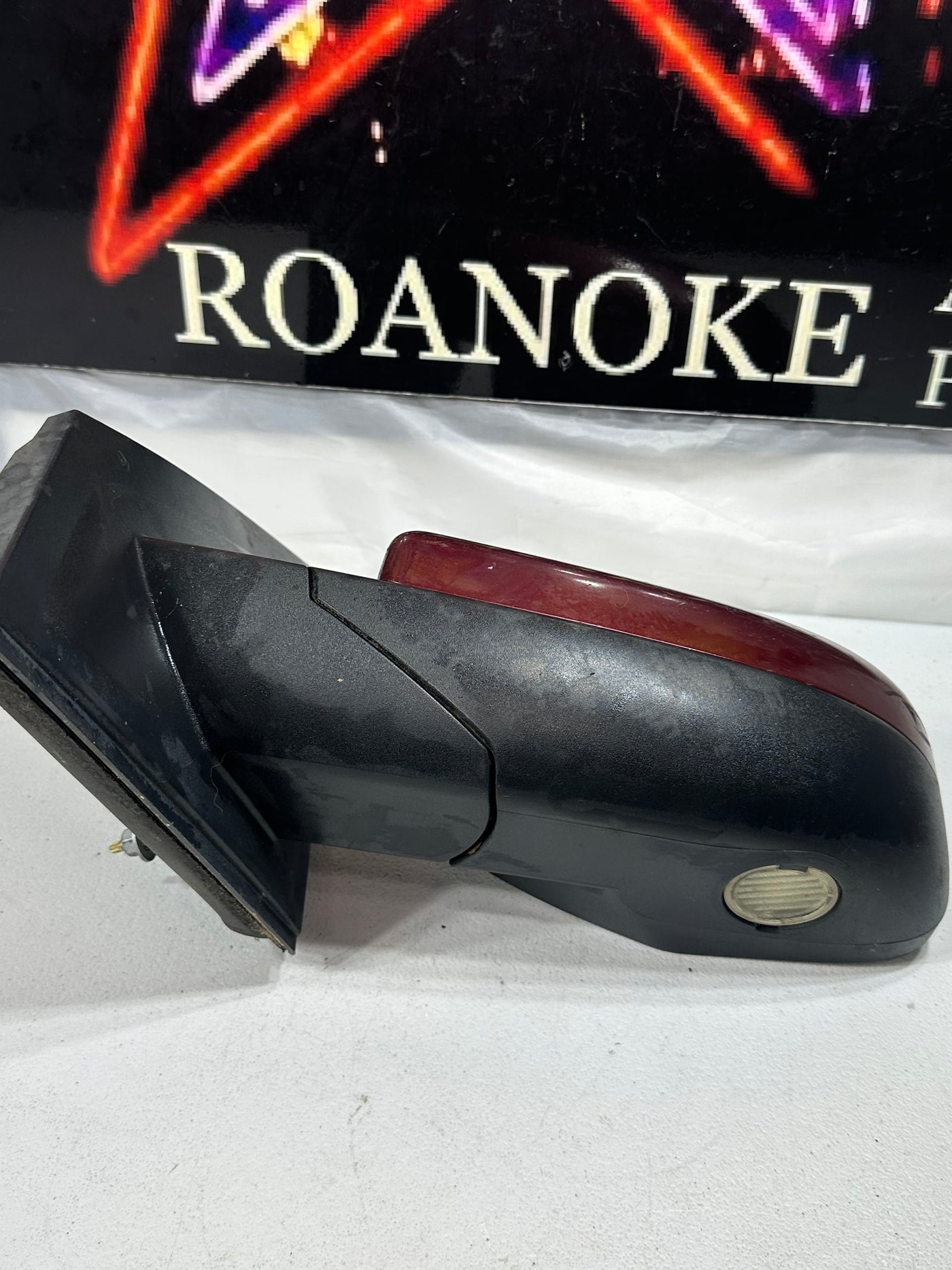 2008-2009 Ford Taurus X Driver Left Mirror Power heated Burgundy OEM