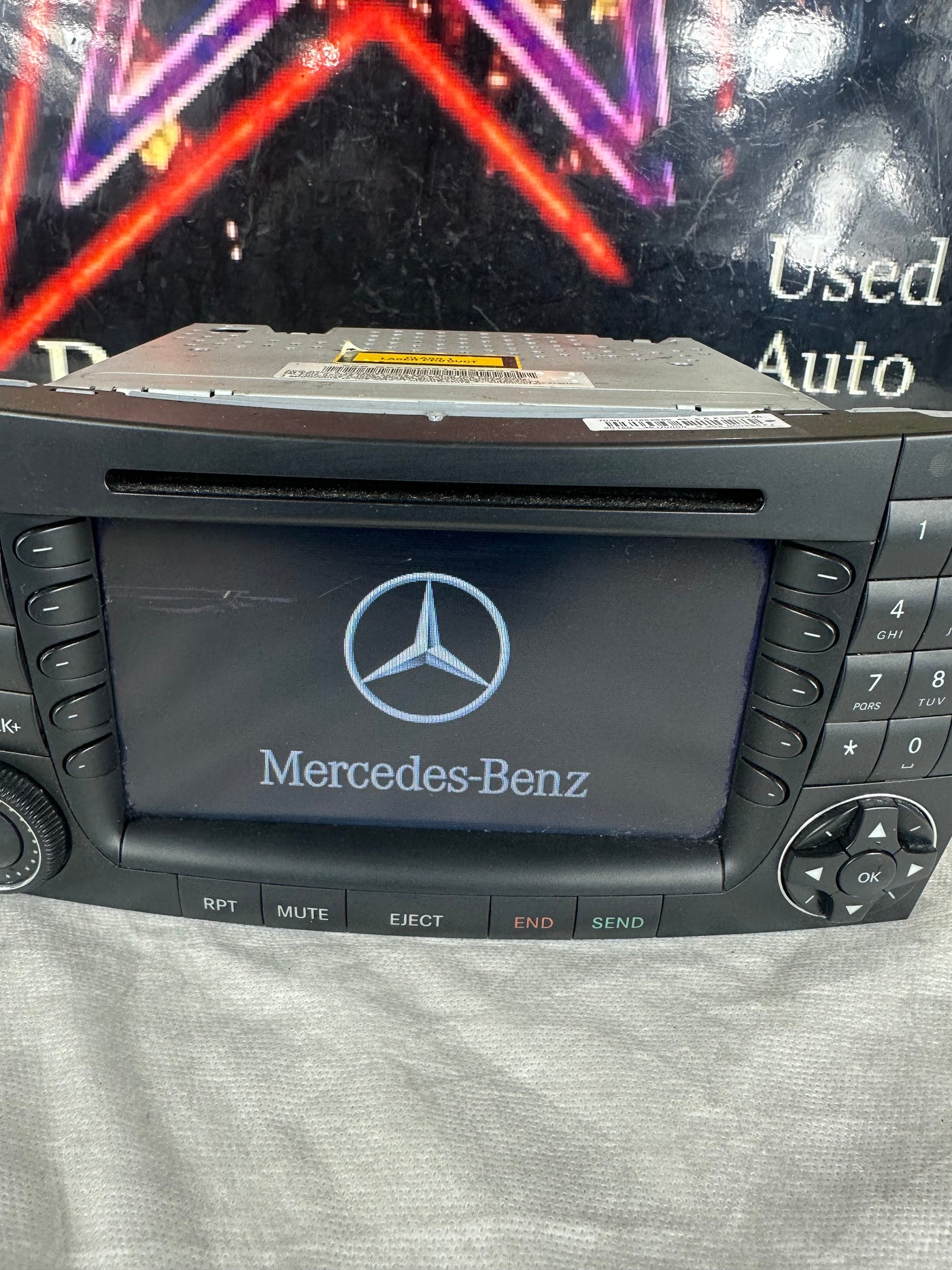 2007 MERCEDES E350 NAVIGATION RADIO STEREO PLAYER RECEIVER E550 ID# 2118203497