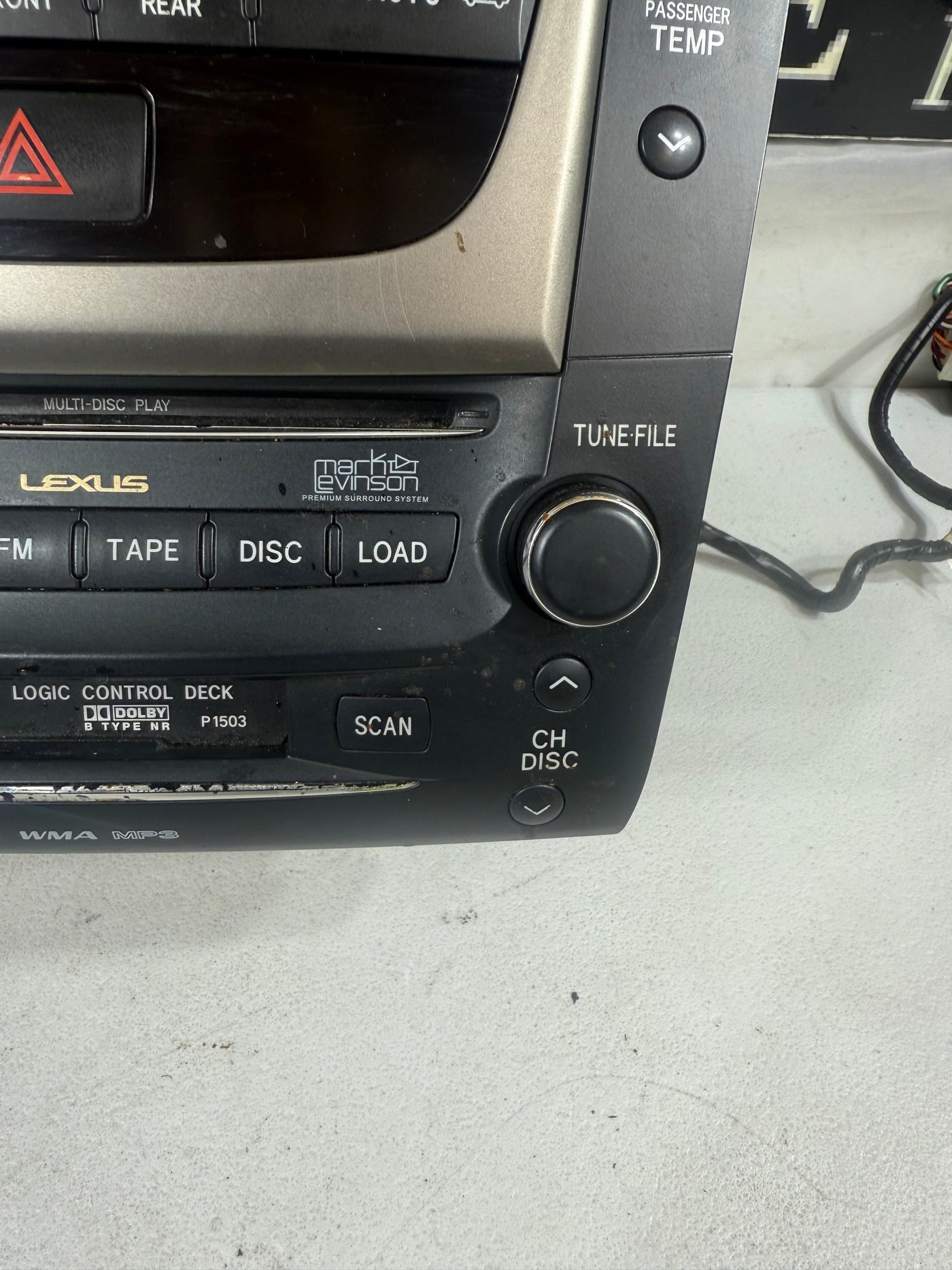 2007 Lexus GS450h GPS Display Navigation Screen 86111-30550 OEM