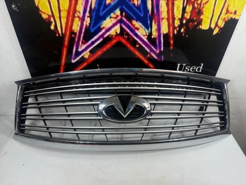 Infiniti M37x 2011 Grille Upper Bumper Mounted Fits 11-13 INFINITI M37 OEM