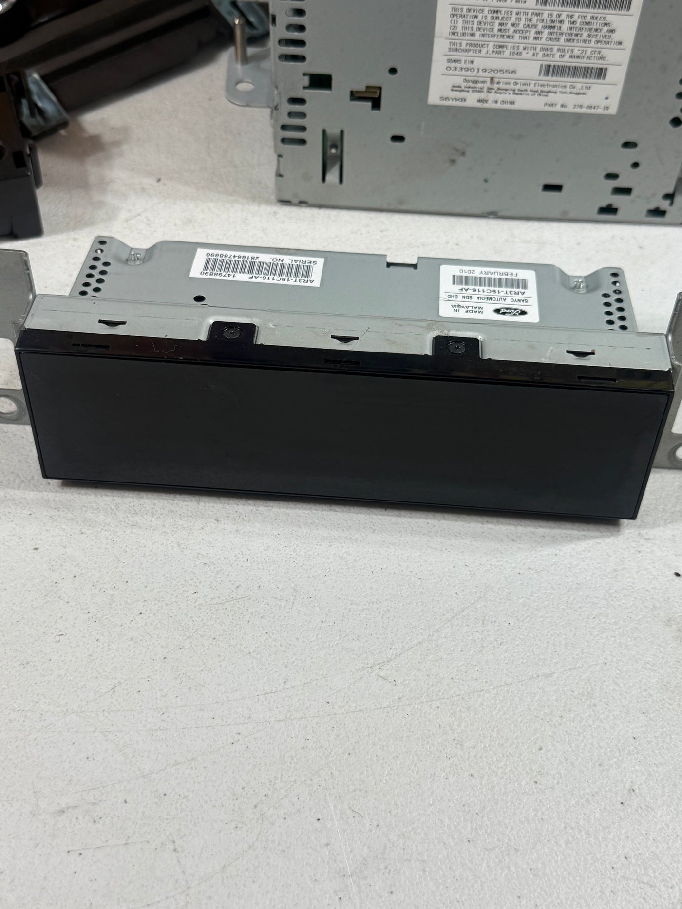 2010 2012 Mustang Shaker Audio Radio Control Panel Receiver Small Display TESTED
