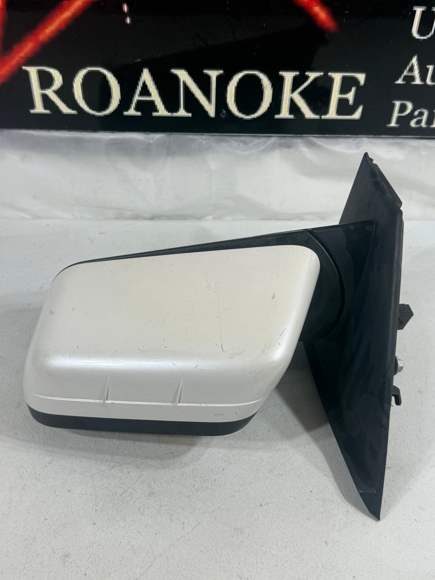 07 - 10 Ford Edge Left Driver Side Mirror White Platinum Heated OEM