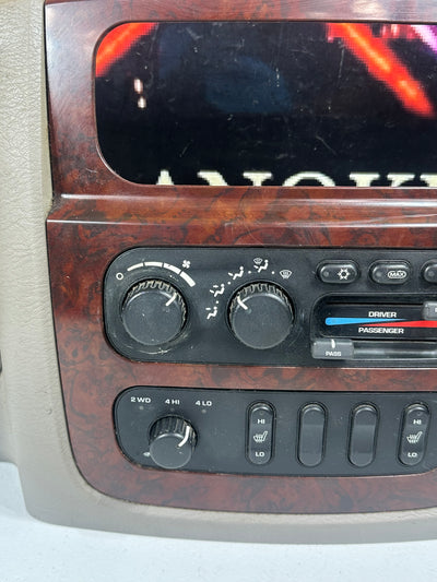 02 2002 Dodge Ram 1500 HEATER CLIMATE TEMPERATURE CONTROL DUAL ZONE P55056811AD