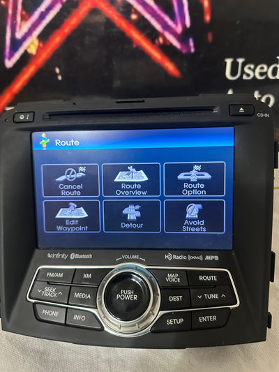 2011-2013 Hyundai Sonata AM FM SAT MP3 Radio Navigation Bluetooth Screen