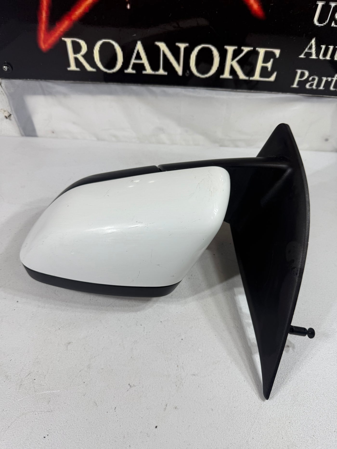 11-15 LAND ROVER LR2 LH LEFT SIDE DOOR MIRROR SIDE MIRROR WHITE OEM