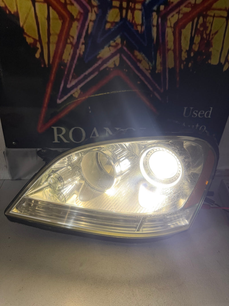 06-08 Mercedes ML500 W164 OEM Left LH Driver Side Headlight Lamp Bi-Xenon OEM