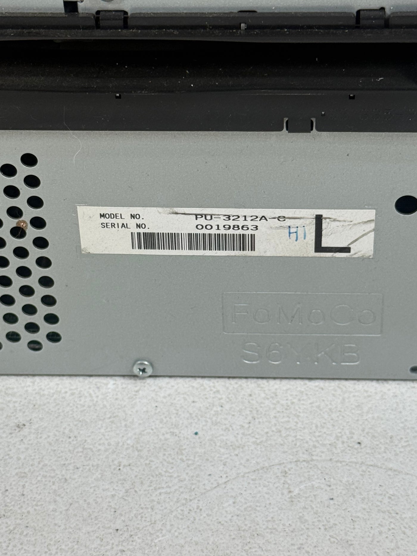 2010 2012 Mustang Shaker Audio Radio Control Panel Receiver Small Display TESTED