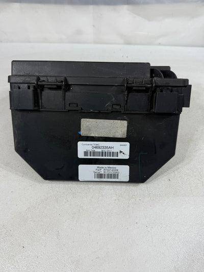 DODGE GRAND CARAVAN TOWN COUNTRY VW ROUTAN FUSE BOX TIPM 2011 04692335AH