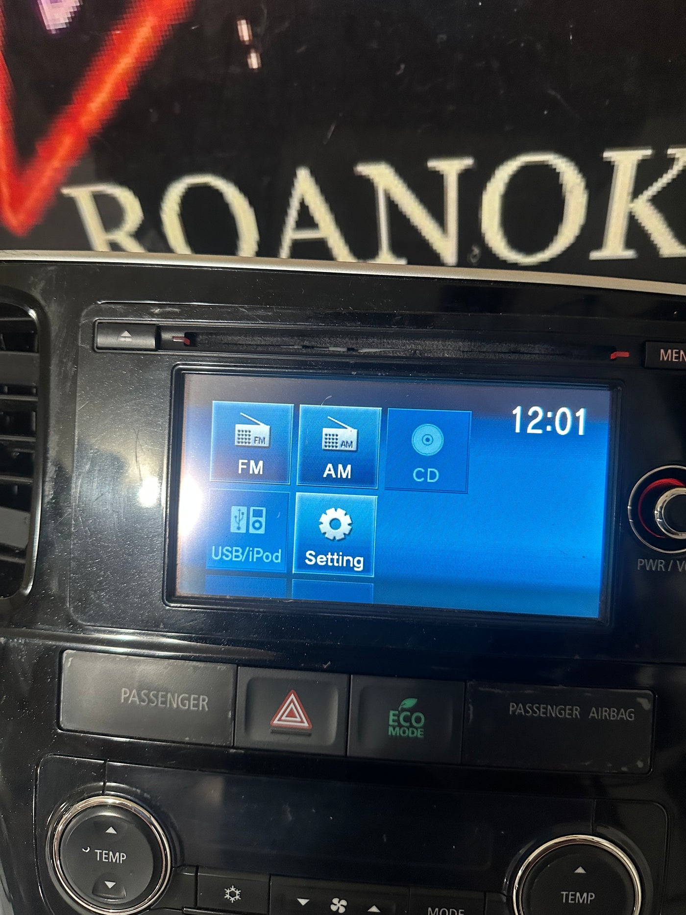 2014-2015 Mitsubishi Outlander AM FM Radio Receiver 6.10 Screen OEM