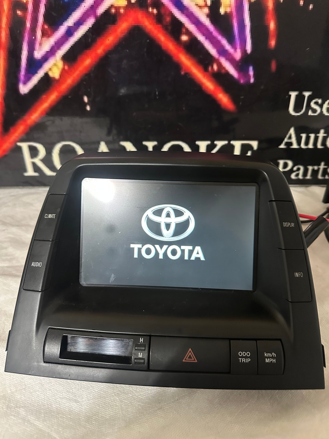 2006-2009 Toyota Prius Radio Info Screen Display With Rear Cam 86110-47230