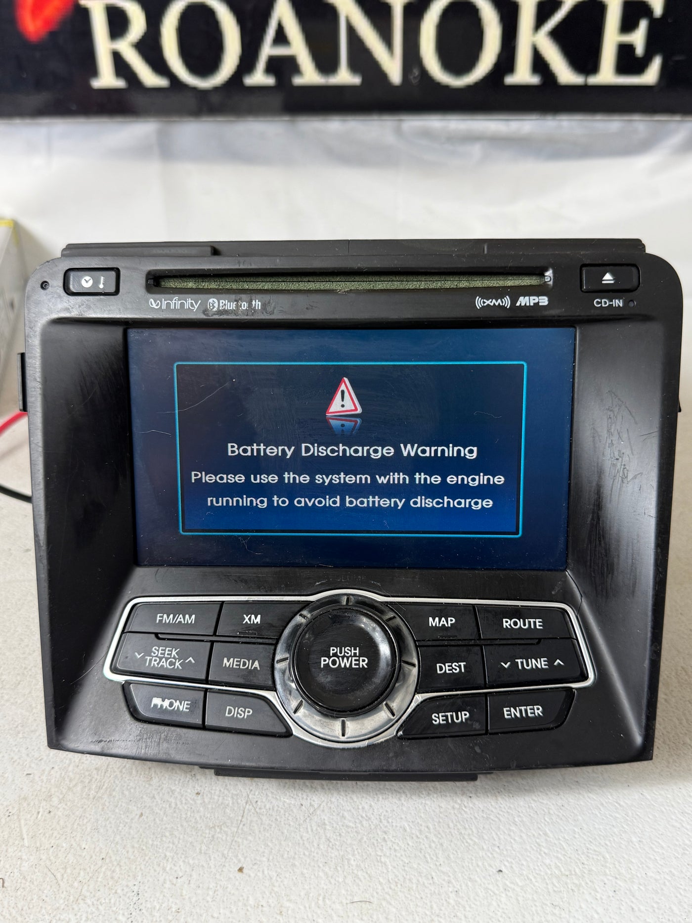 11 12 2011 2012 Hyundai Sonata Radio Cd OEM Gps Navigation System 96560-3Q501