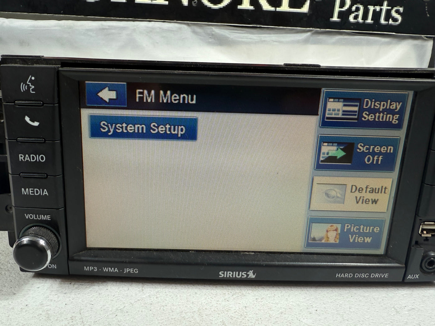 Jeep Dodge Chrysler MyGig CD DVD Radio High RBZ Wrangler Caravan Ram UCONNECT