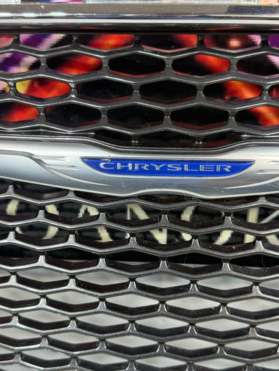 15-23 Chrysler 300 Front UPPER Bumper Grille Grill Honeycomb Mesh Chrome OEM